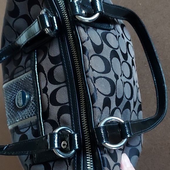 Coach Signature Stripe Python - Picture 10 of 13